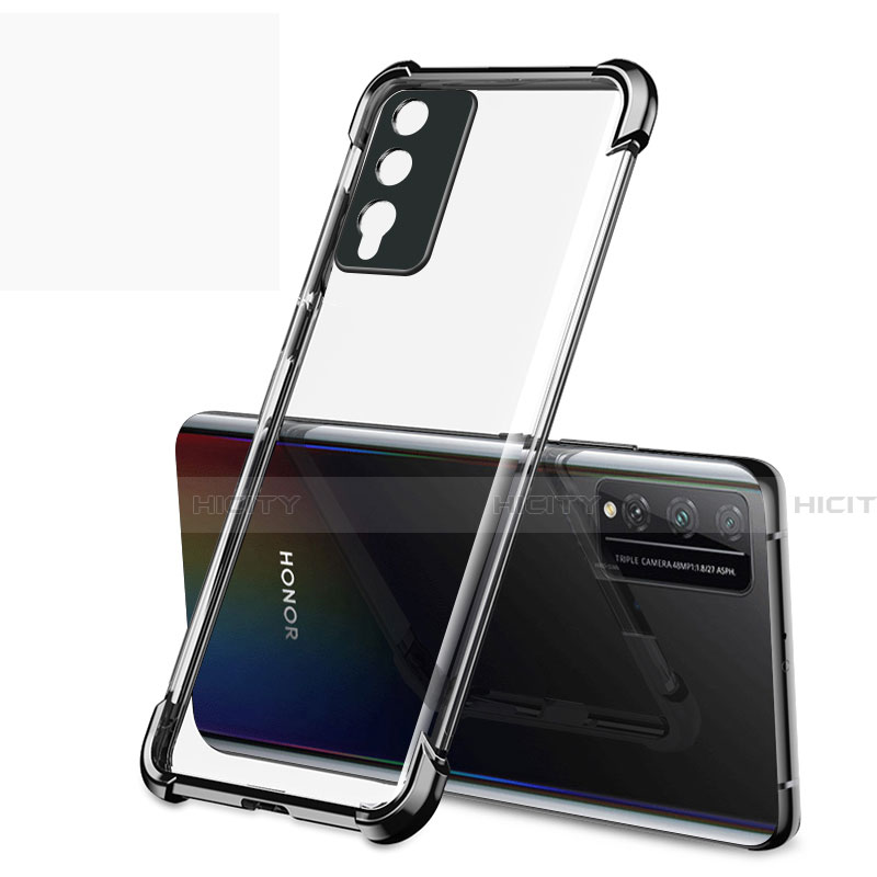 Coque Ultra Fine TPU Souple Housse Etui Transparente H01 pour Huawei Honor Play4T Pro Noir Plus