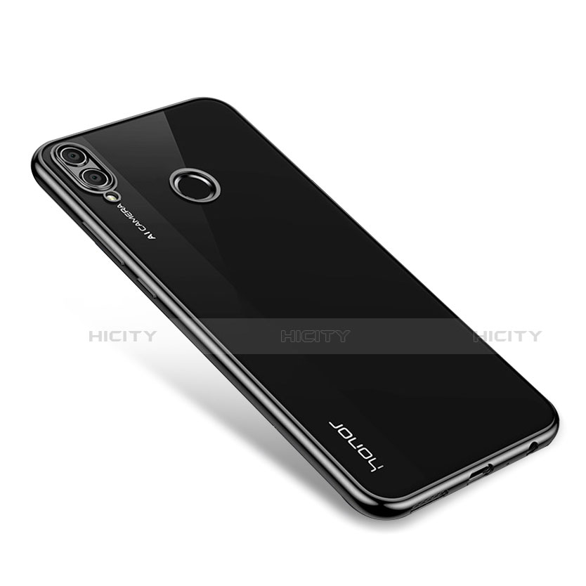 Coque Ultra Fine TPU Souple Housse Etui Transparente H01 pour Huawei Honor V10 Lite Noir Plus