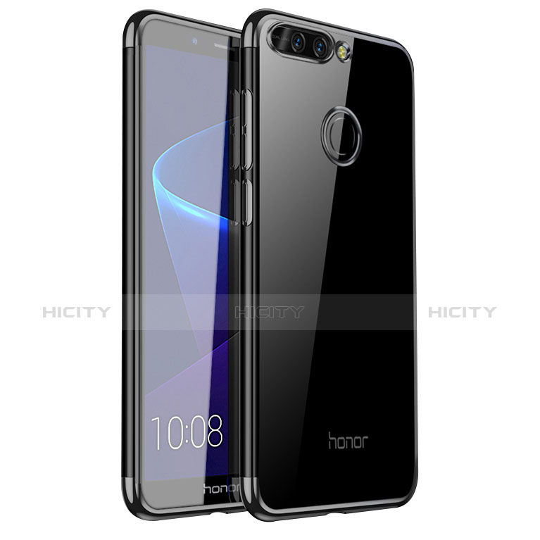 Coque Ultra Fine TPU Souple Housse Etui Transparente H01 pour Huawei Honor V9 Noir Plus