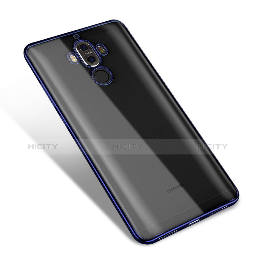 Coque Ultra Fine TPU Souple Housse Etui Transparente H01 pour Huawei Mate 9 Bleu Plus