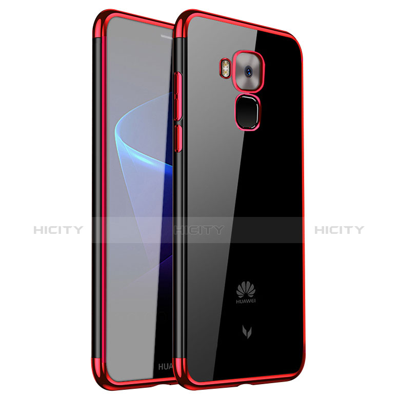 Coque Ultra Fine TPU Souple Housse Etui Transparente H01 pour Huawei Nova Plus Rouge Plus