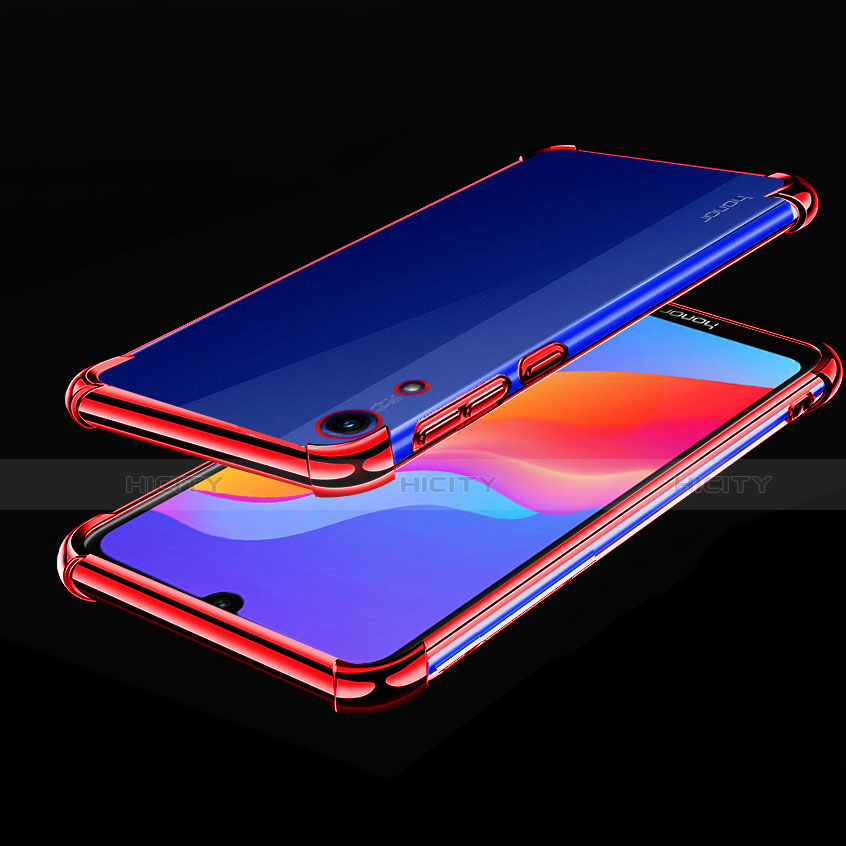 Coque Ultra Fine TPU Souple Housse Etui Transparente H01 pour Huawei Y6 Pro (2019) Rouge Plus