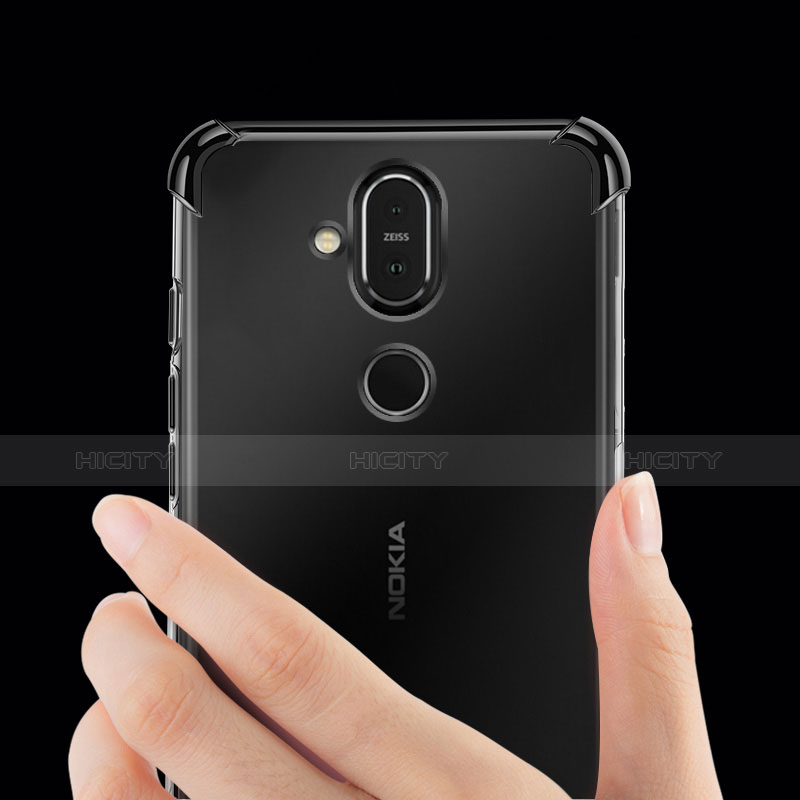 Coque Ultra Fine TPU Souple Housse Etui Transparente H01 pour Nokia 7.1 Plus Plus