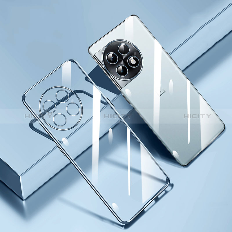 Coque Ultra Fine TPU Souple Housse Etui Transparente H01 pour OnePlus 11 5G Bleu Plus