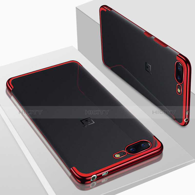 Coque Ultra Fine TPU Souple Housse Etui Transparente H01 pour OnePlus 5 Plus