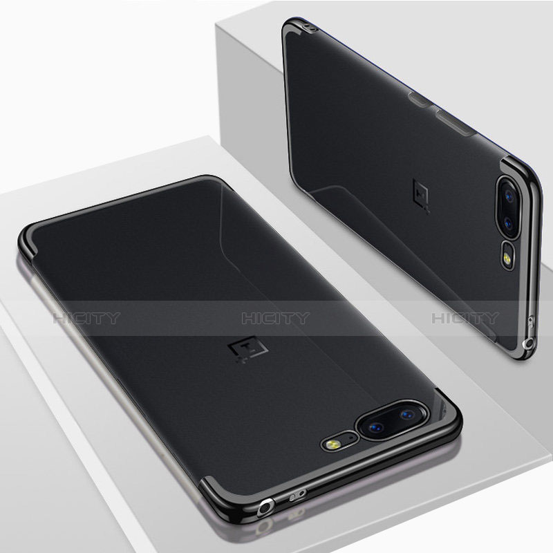 Coque Ultra Fine TPU Souple Housse Etui Transparente H01 pour OnePlus 5 Plus