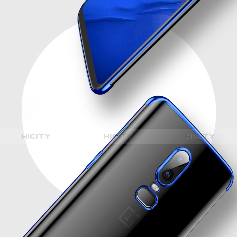 Coque Ultra Fine TPU Souple Housse Etui Transparente H01 pour OnePlus 6 Plus