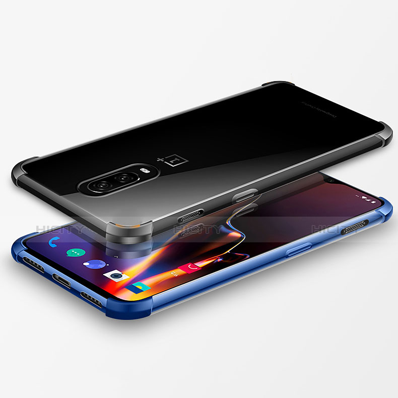 Coque Ultra Fine TPU Souple Housse Etui Transparente H01 pour OnePlus 6T Plus
