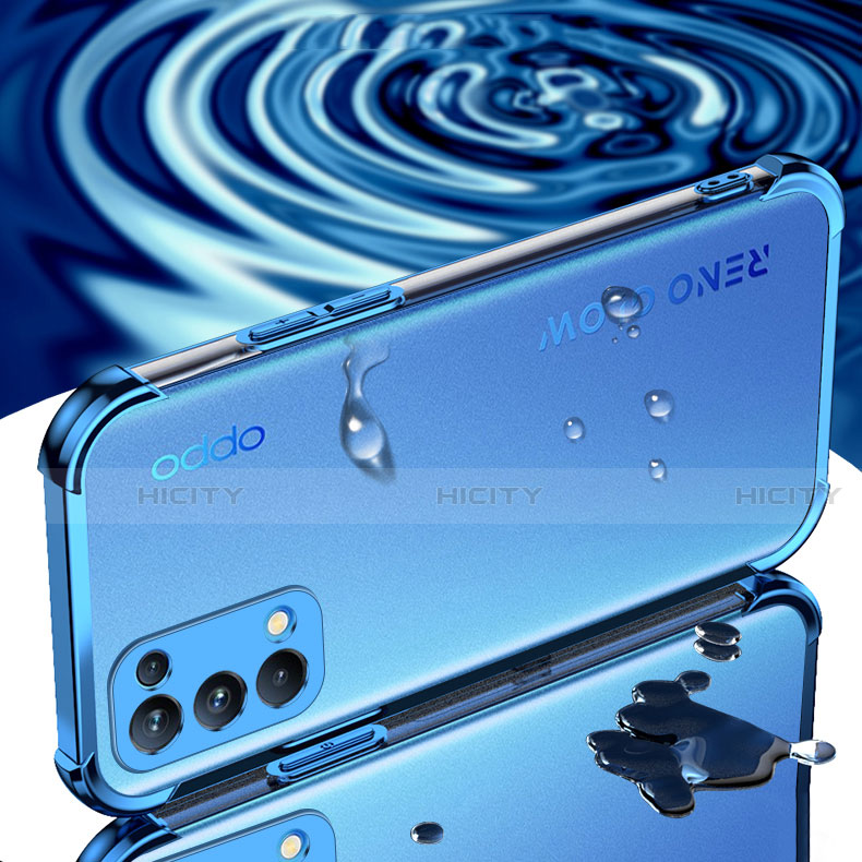Coque Ultra Fine TPU Souple Housse Etui Transparente H01 pour Oppo Reno5 Pro 5G Plus