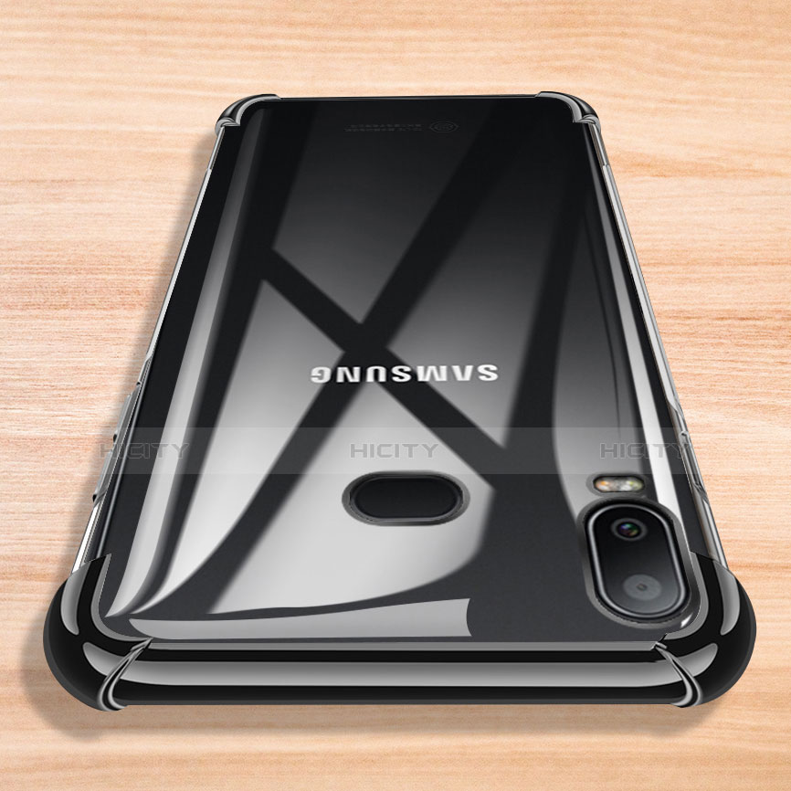 Coque Ultra Fine TPU Souple Housse Etui Transparente H01 pour Samsung Galaxy A6s Plus