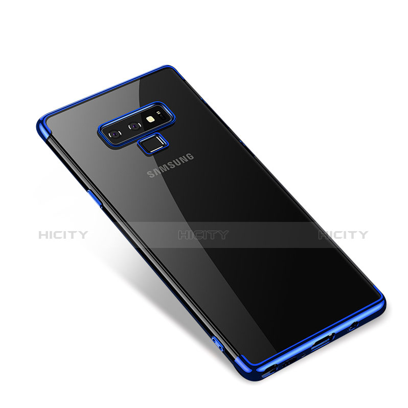 Coque Ultra Fine TPU Souple Housse Etui Transparente H01 pour Samsung Galaxy Note 9 Bleu Plus