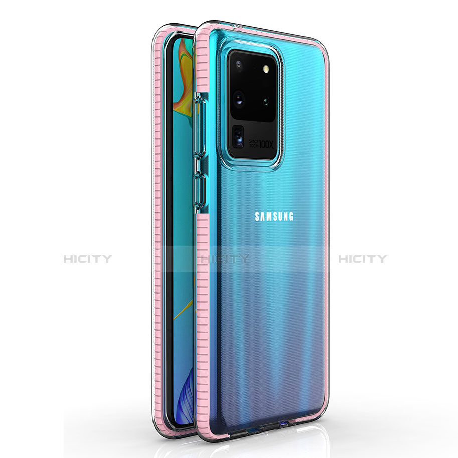 Coque Ultra Fine TPU Souple Housse Etui Transparente H01 pour Samsung Galaxy S20 Ultra Plus