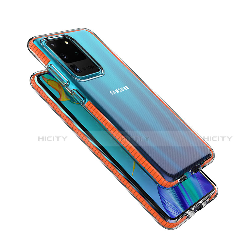 Coque Ultra Fine TPU Souple Housse Etui Transparente H01 pour Samsung Galaxy S20 Ultra Plus
