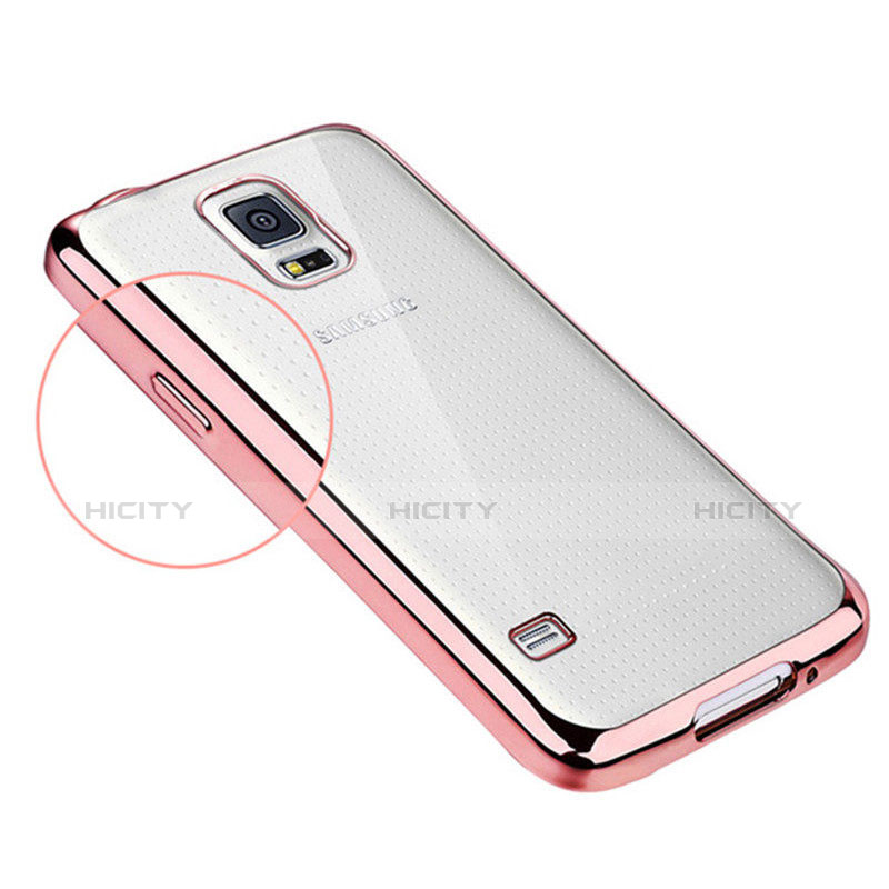 Coque Ultra Fine TPU Souple Housse Etui Transparente H01 pour Samsung Galaxy S5 G900F G903F Plus