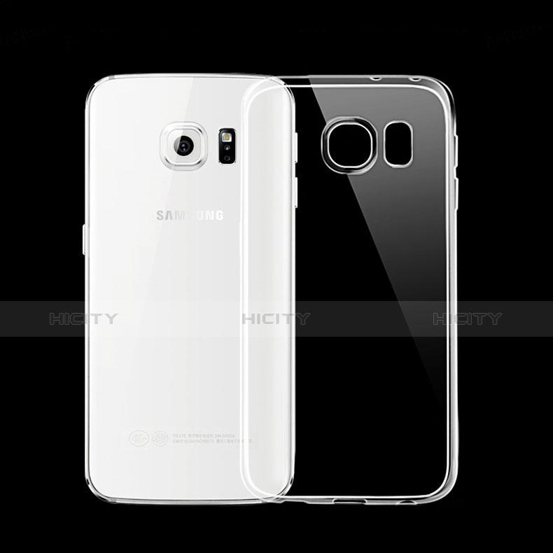 Coque Ultra Fine TPU Souple Housse Etui Transparente H01 pour Samsung Galaxy S6 Edge+ Plus SM-G928F Plus