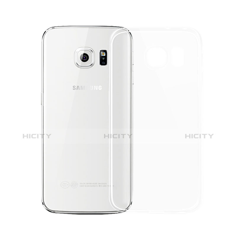 Coque Ultra Fine TPU Souple Housse Etui Transparente H01 pour Samsung Galaxy S6 Edge+ Plus SM-G928F Plus