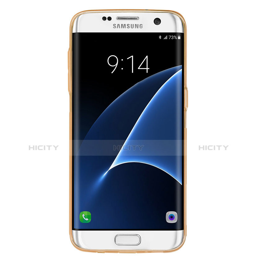 Coque Ultra Fine TPU Souple Housse Etui Transparente H01 pour Samsung Galaxy S7 Edge G935F Plus