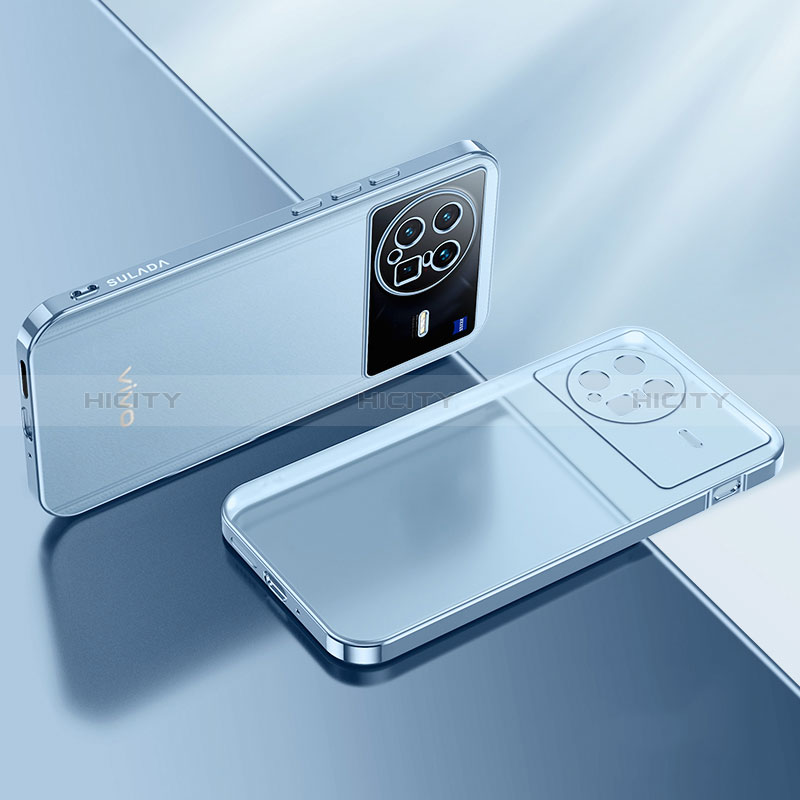 Coque Ultra Fine TPU Souple Housse Etui Transparente H01 pour Vivo X Note Bleu Plus