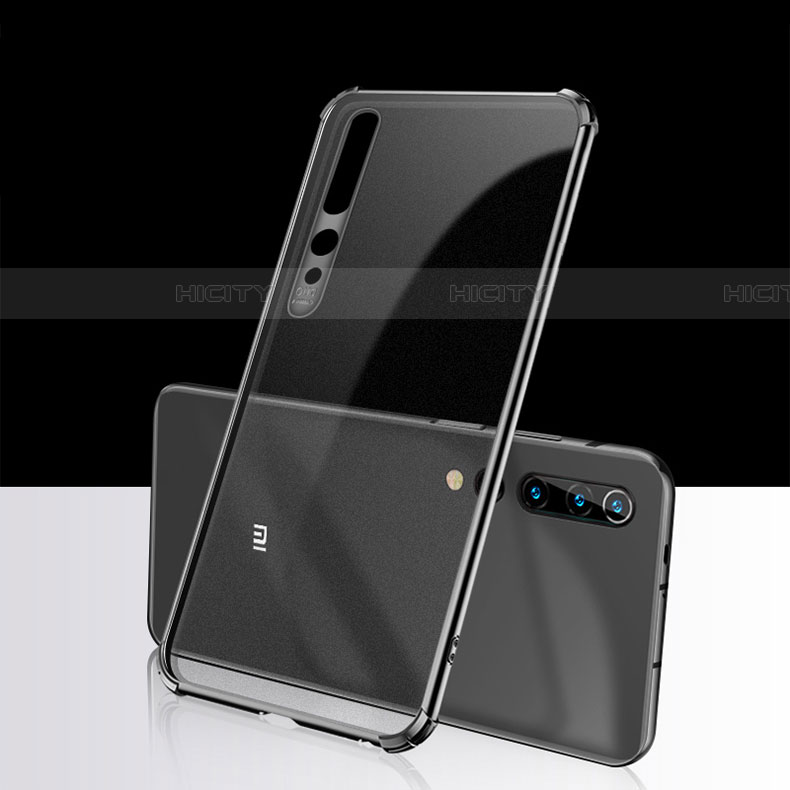 Coque Ultra Fine TPU Souple Housse Etui Transparente H01 pour Xiaomi Mi 10 Noir Plus