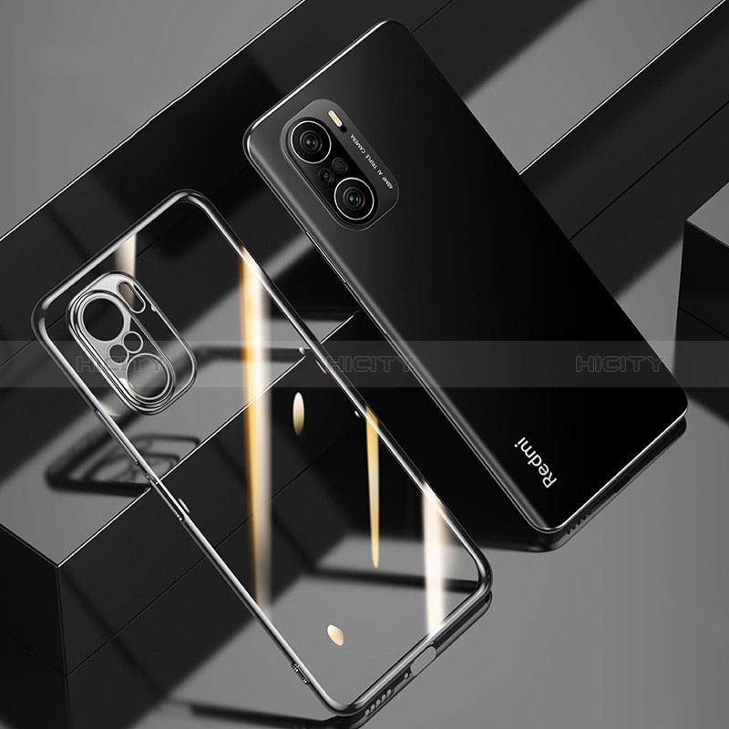 Coque Ultra Fine TPU Souple Housse Etui Transparente H01 pour Xiaomi Mi 11i 5G Noir Plus