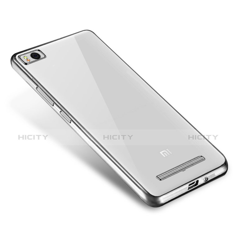 Coque Ultra Fine TPU Souple Housse Etui Transparente H01 pour Xiaomi Mi 4i Argent Plus