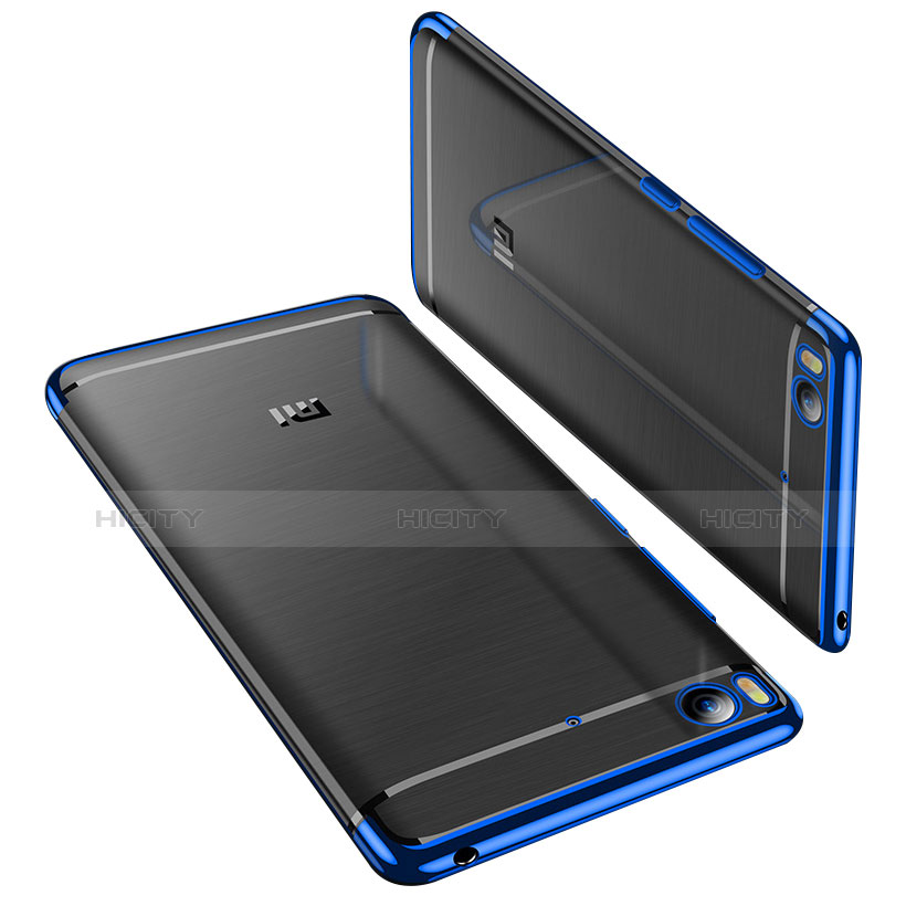 Coque Ultra Fine TPU Souple Housse Etui Transparente H01 pour Xiaomi Mi 5S 4G Bleu Plus