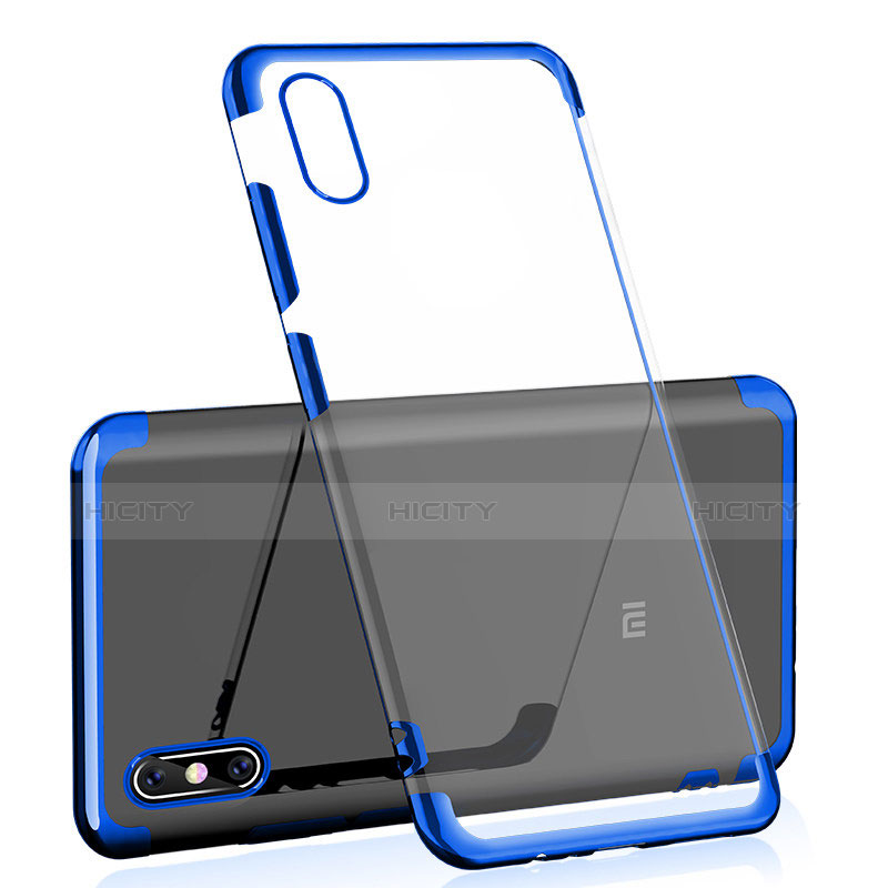 Coque Ultra Fine TPU Souple Housse Etui Transparente H01 pour Xiaomi Mi 8 Explorer Bleu Plus
