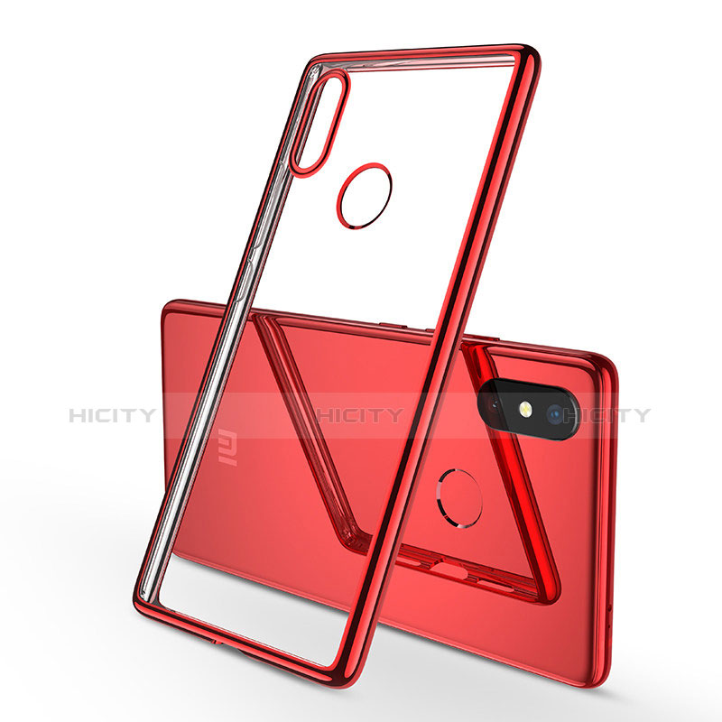 Coque Ultra Fine TPU Souple Housse Etui Transparente H01 pour Xiaomi Mi 8 SE Rouge Plus