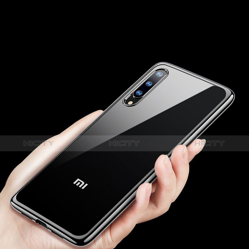 Coque Ultra Fine TPU Souple Housse Etui Transparente H01 pour Xiaomi Mi 9 SE Noir Plus