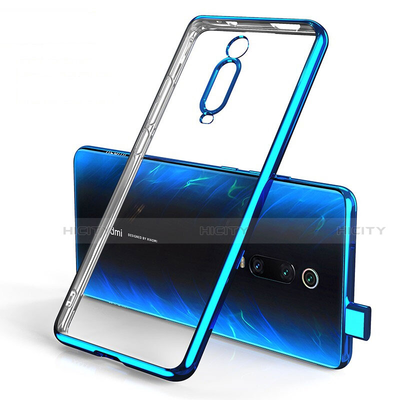 Coque Ultra Fine TPU Souple Housse Etui Transparente H01 pour Xiaomi Mi 9T Bleu Plus