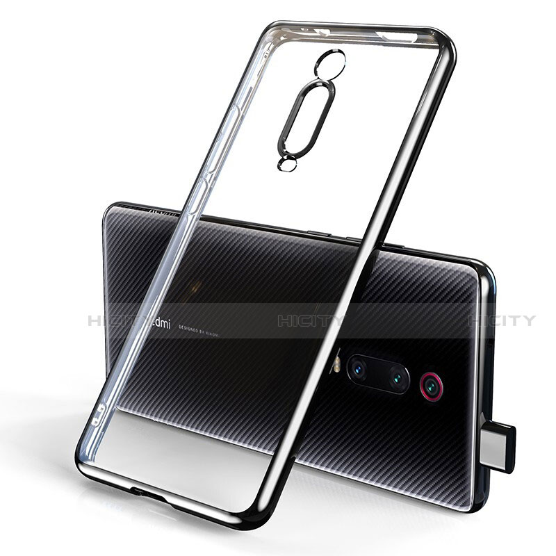Coque Ultra Fine TPU Souple Housse Etui Transparente H01 pour Xiaomi Mi 9T Noir Plus