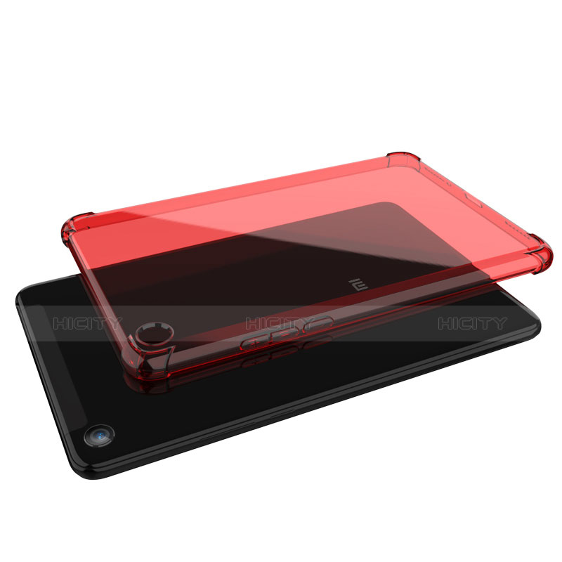 Coque Ultra Fine TPU Souple Housse Etui Transparente H01 pour Xiaomi Mi Pad 4 Plus 10.1 Rouge Plus