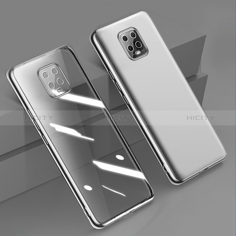Coque Ultra Fine TPU Souple Housse Etui Transparente H01 pour Xiaomi Redmi 10X Pro 5G Argent Plus