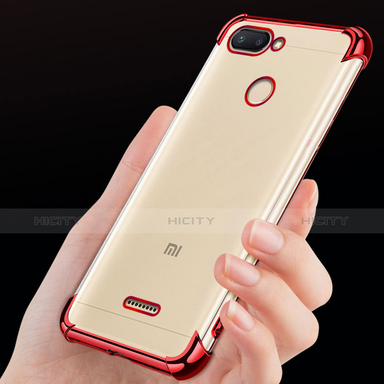 Coque Ultra Fine TPU Souple Housse Etui Transparente H01 pour Xiaomi Redmi 6 Plus