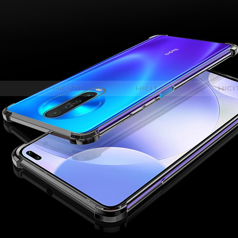 Coque Ultra Fine TPU Souple Housse Etui Transparente H01 pour Xiaomi Redmi K30i 5G Noir Plus