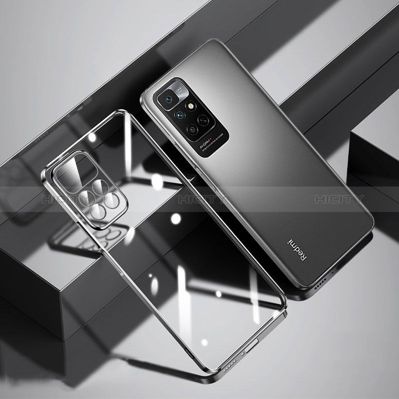 Coque Ultra Fine TPU Souple Housse Etui Transparente H01 pour Xiaomi Redmi Note 11 4G (2022) Noir Plus