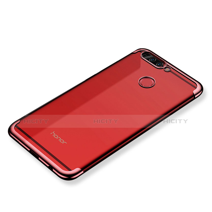 Coque Ultra Fine TPU Souple Housse Etui Transparente H02 pour Huawei Honor V9 Rouge Plus