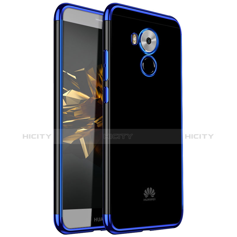 Coque Ultra Fine TPU Souple Housse Etui Transparente H02 pour Huawei Mate 8 Bleu Plus