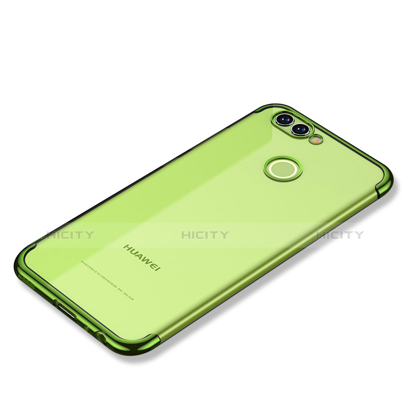 Coque Ultra Fine TPU Souple Housse Etui Transparente H02 pour Huawei Nova 2 Plus Vert Plus