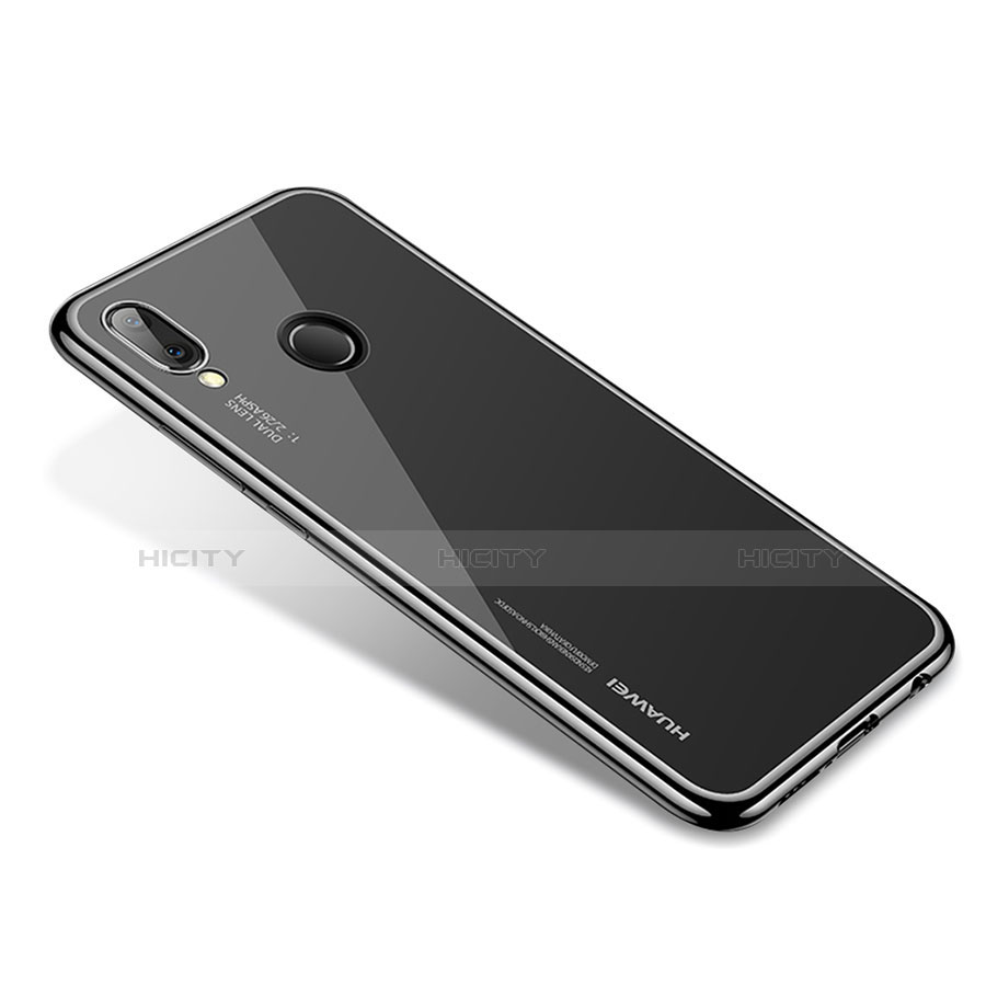 Coque Ultra Fine TPU Souple Housse Etui Transparente H02 pour Huawei P20 Lite Noir Plus