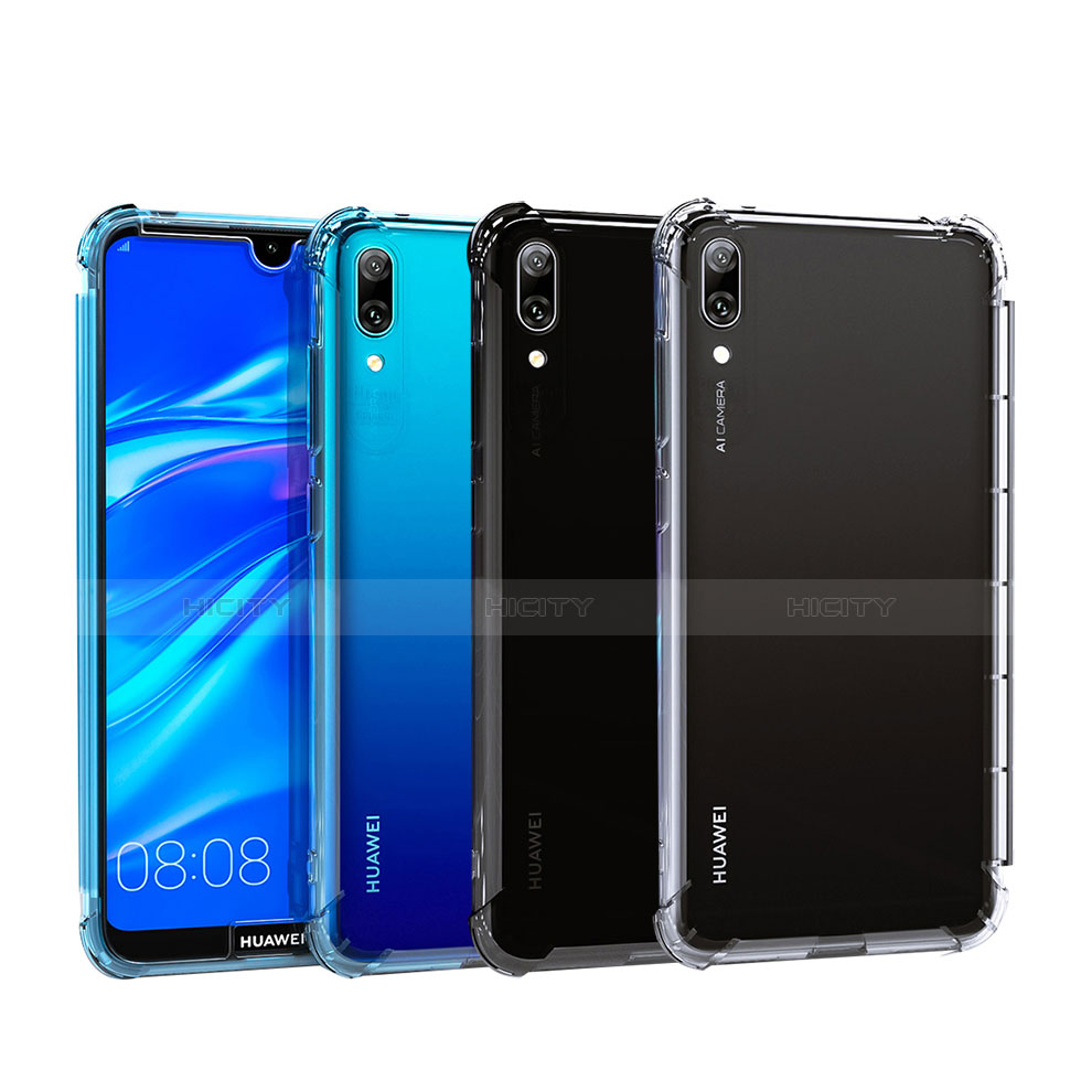 Coque Ultra Fine TPU Souple Housse Etui Transparente H02 pour Huawei Y7 Pro (2019) Plus