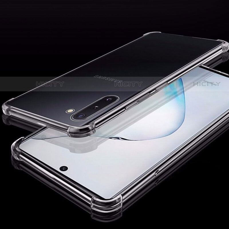Coque Ultra Fine TPU Souple Housse Etui Transparente H02 pour Samsung Galaxy Note 10 5G Clair Plus