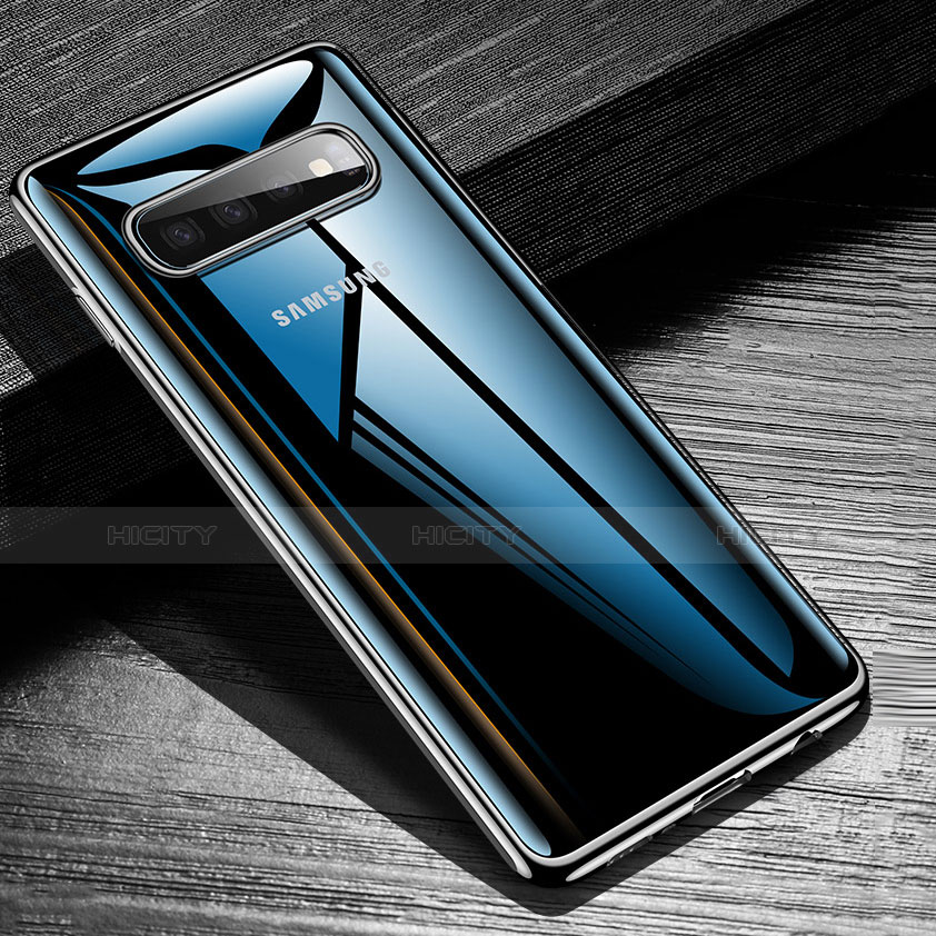 Coque Ultra Fine TPU Souple Housse Etui Transparente H02 pour Samsung Galaxy S10 Plus