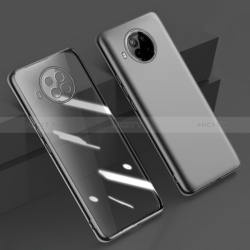 Coque Ultra Fine TPU Souple Housse Etui Transparente H02 pour Xiaomi Mi 10i 5G Noir Plus