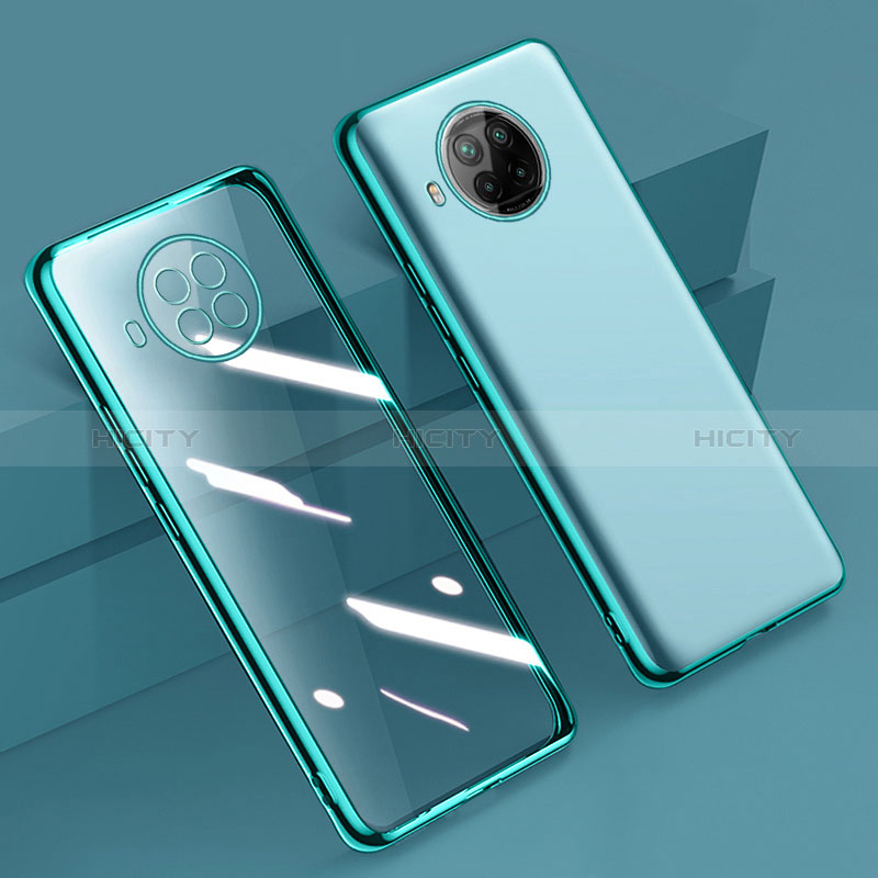 Coque Ultra Fine TPU Souple Housse Etui Transparente H02 pour Xiaomi Mi 10i 5G Vert Plus