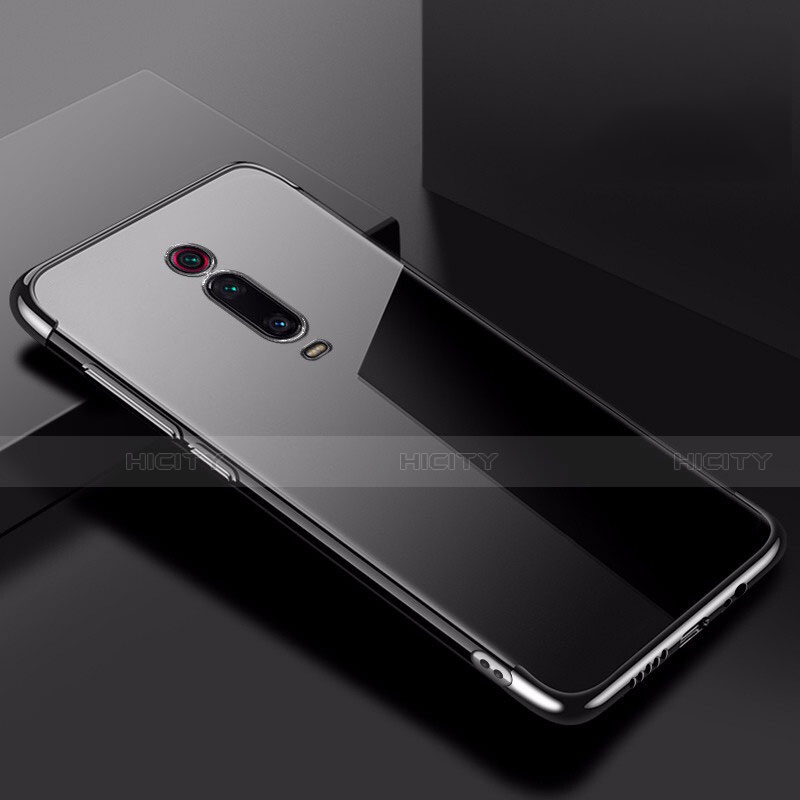 Coque Ultra Fine TPU Souple Housse Etui Transparente H02 pour Xiaomi Mi 9T Pro Noir Plus