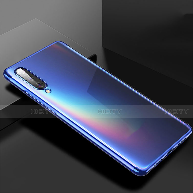 Coque Ultra Fine TPU Souple Housse Etui Transparente H02 pour Xiaomi Mi A3 Bleu Plus