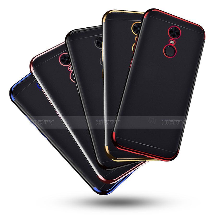 Coque Ultra Fine TPU Souple Housse Etui Transparente H02 pour Xiaomi Redmi Note 5 Indian Version Plus