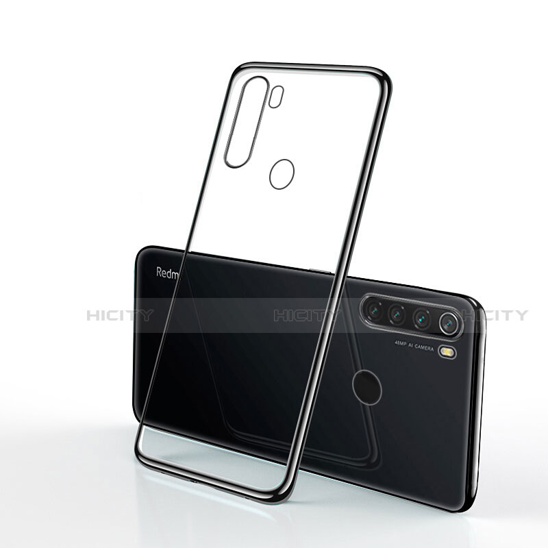 Coque Ultra Fine TPU Souple Housse Etui Transparente H02 pour Xiaomi Redmi Note 8T Noir Plus