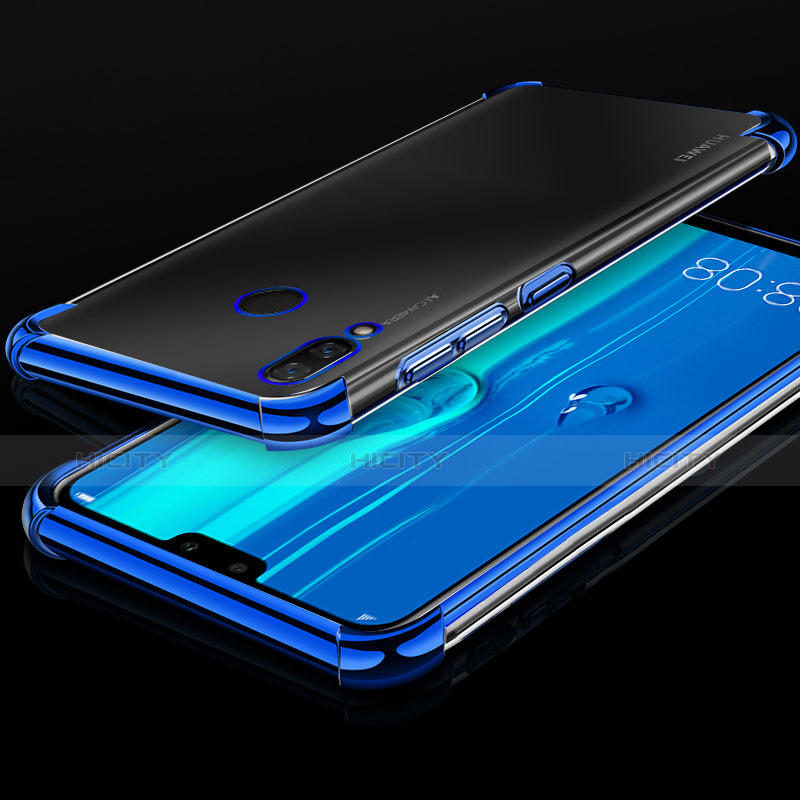 Coque Ultra Fine TPU Souple Housse Etui Transparente H03 pour Huawei Enjoy 9 Plus Bleu Plus